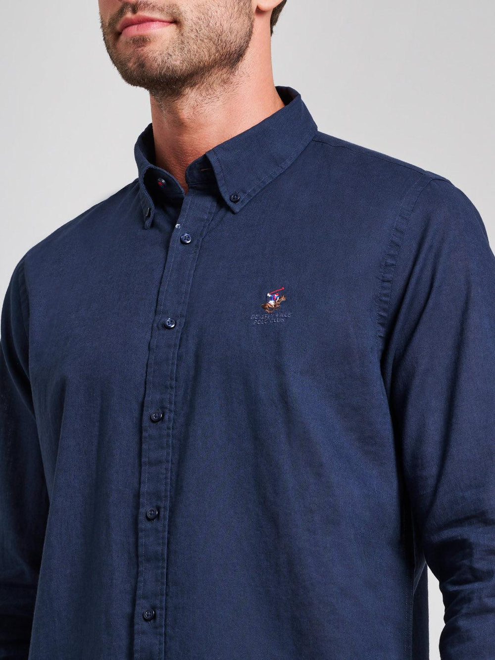 beverly hills polo club dress shirts BUTTON DOWN LINEN BLEND SHIRT DARK NAVY mod aline dress The Tobacco Company Restaurant RENTAL PERIOD:5 DAYS