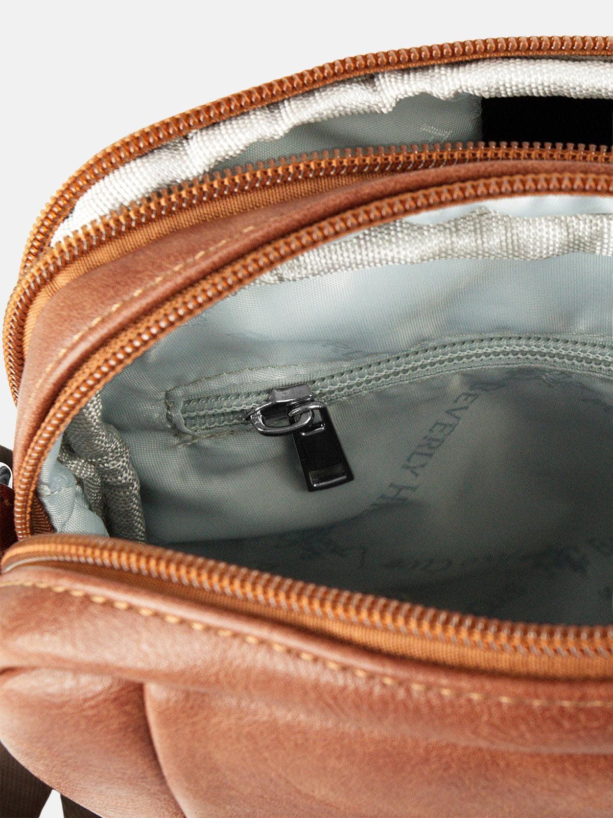 POLO PONY CROSSOVER BAG BROWN – BEVERLY HILLS POLO CLUB